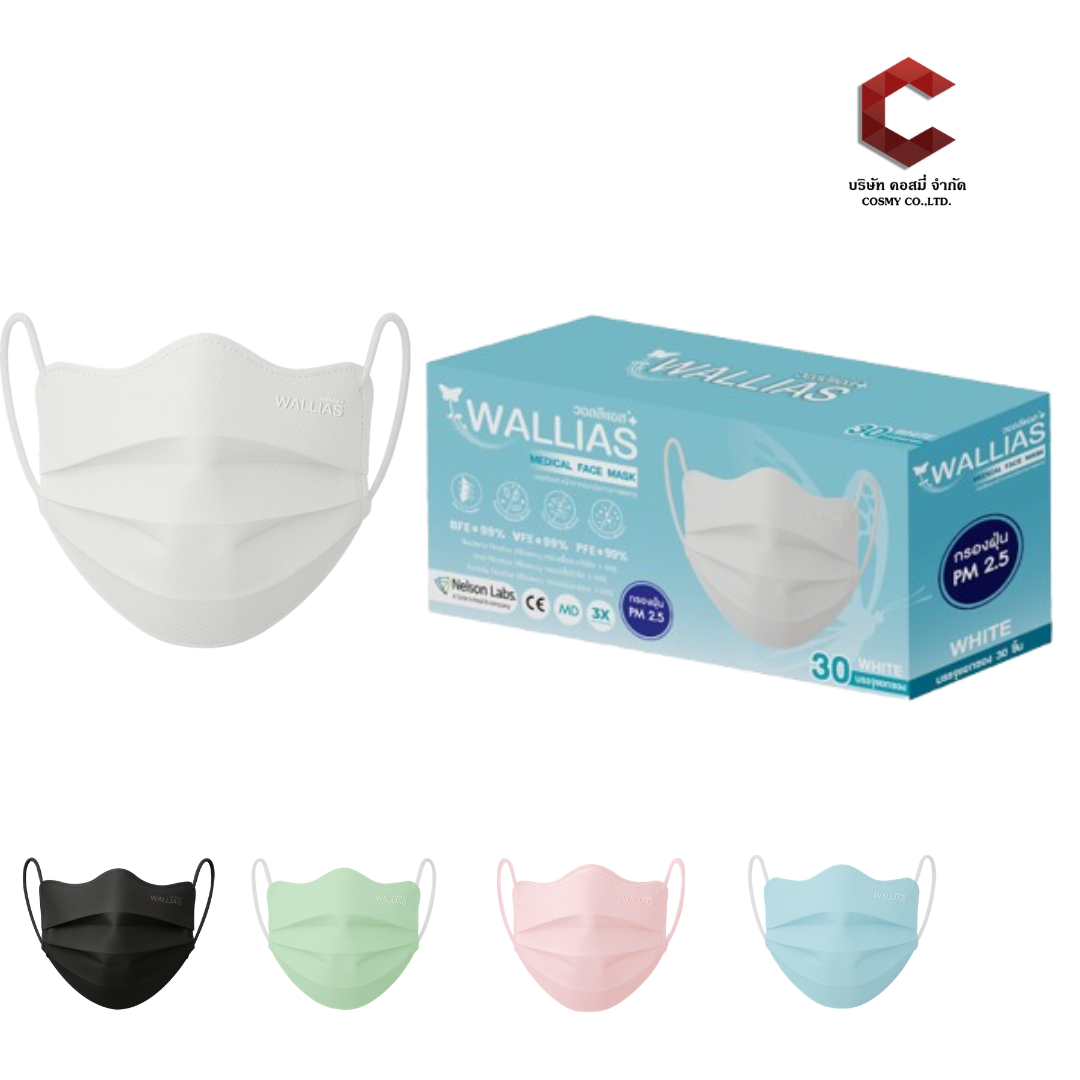 WALLIAS MEDICAL FACE MASK (Mask Butterfly)