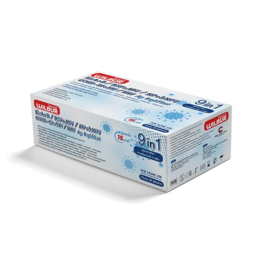 9in1 WILBUR FluA+B/RSV+ADV/MP+hMPV/COVID-19+hRV/HPIV Ag Rapid Test