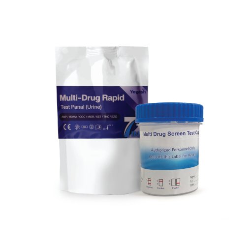 WILBUR DOA Multi-Drug one step test kit (Urine) (Colloidal Gold) (AMP/MDMA/COC/MOP/KET/THC/BZO) Panel